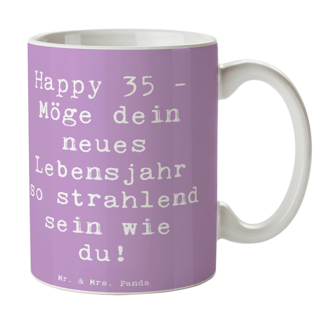 Tasse Spruch 35. Geburtstag Glückwünsche Tasse, Kaffeetasse, Teetasse, Becher, Kaffeebecher, Teebecher, Keramiktasse, Porzellantasse, Büro Tasse, Geschenk Tasse, Tasse Sprüche, Tasse Motive, Kaffeetassen, Tasse bedrucken, Designer Tasse, Cappuccino Tassen, Schöne Teetassen, Geburtstag, Geburtstagsgeschenk, Geschenk