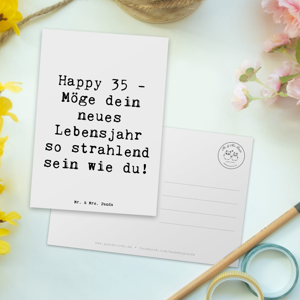 Postkarte Spruch 35. Geburtstag Glückwünsche Postkarte, Karte, Geschenkkarte, Grußkarte, Einladung, Ansichtskarte, Geburtstagskarte, Einladungskarte, Dankeskarte, Ansichtskarten, Einladung Geburtstag, Einladungskarten Geburtstag, Geburtstag, Geburtstagsgeschenk, Geschenk