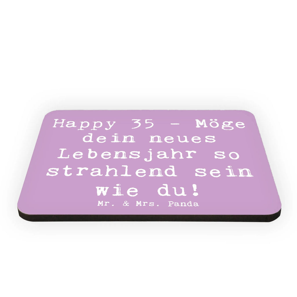 Magnet Spruch 35. Geburtstag Glückwünsche Kühlschrankmagnet, Pinnwandmagnet, Souvenir Magnet, Motivmagnete, Dekomagnet, Whiteboard Magnet, Notiz Magnet, Kühlschrank Dekoration, Geburtstag, Geburtstagsgeschenk, Geschenk