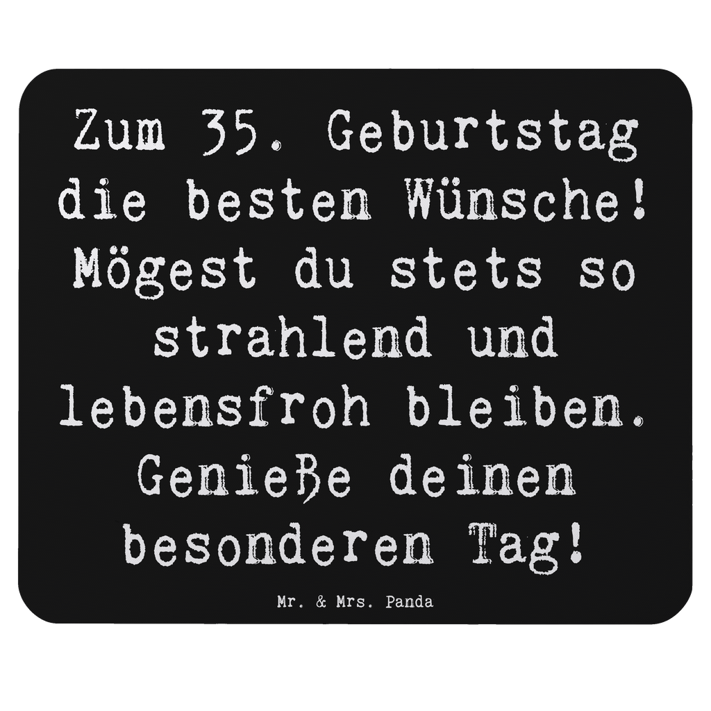 Mauspad Spruch 35. Geburtstag Glückwünsche Mousepad, Computer zubehör, Büroausstattung, PC Zubehör, Arbeitszimmer, Mauspad, Einzigartiges Mauspad, Designer Mauspad, Mausunterlage, Mauspad Büro, Geburtstag, Geburtstagsgeschenk, Geschenk