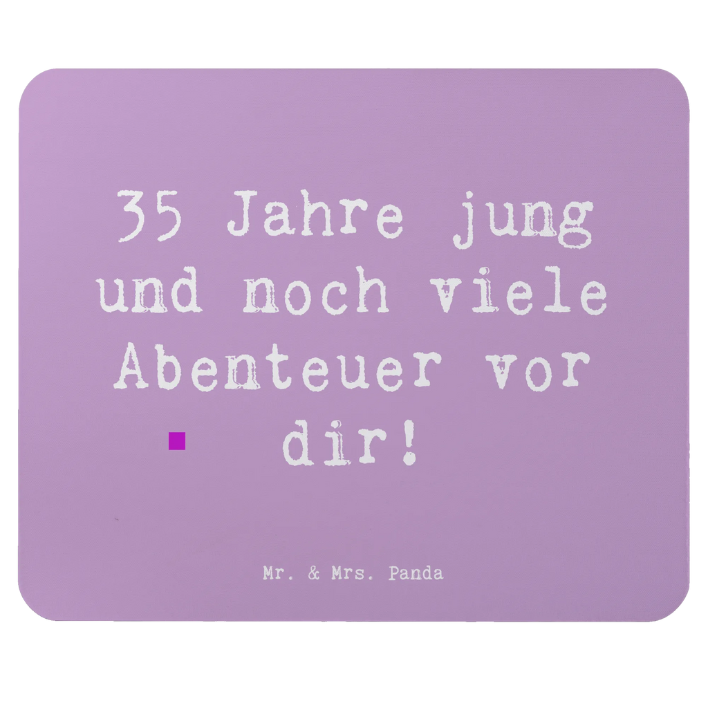 Mauspad Spruch 35. Geburtstag Abenteuer Mousepad, Computer zubehör, Büroausstattung, PC Zubehör, Arbeitszimmer, Mauspad, Einzigartiges Mauspad, Designer Mauspad, Mausunterlage, Mauspad Büro, Geburtstag, Geburtstagsgeschenk, Geschenk