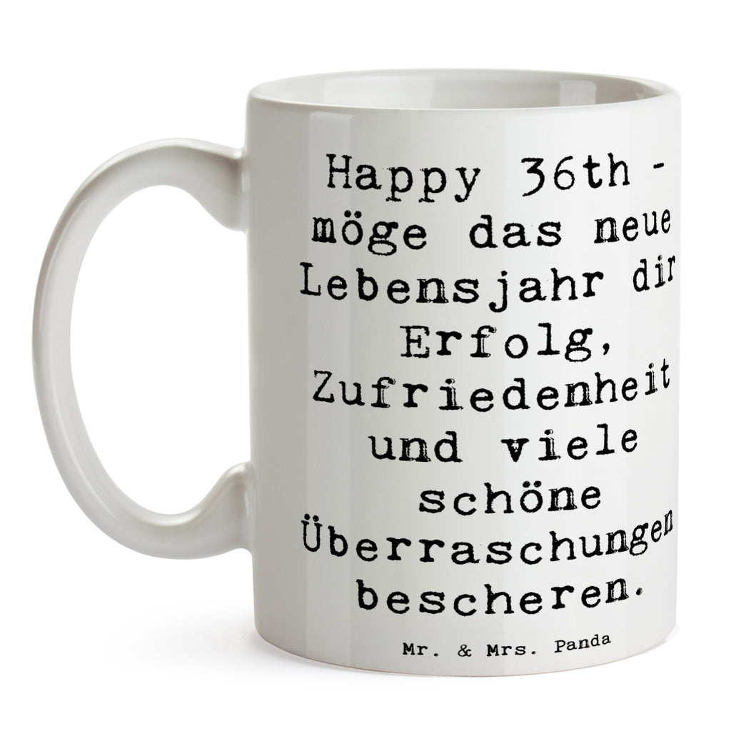 Tasse Spruch 36. Geburtstag Segen Tasse, Kaffeetasse, Teetasse, Becher, Kaffeebecher, Teebecher, Keramiktasse, Porzellantasse, Büro Tasse, Geschenk Tasse, Tasse Sprüche, Tasse Motive, Kaffeetassen, Tasse bedrucken, Designer Tasse, Cappuccino Tassen, Schöne Teetassen, Geburtstag, Geburtstagsgeschenk, Geschenk