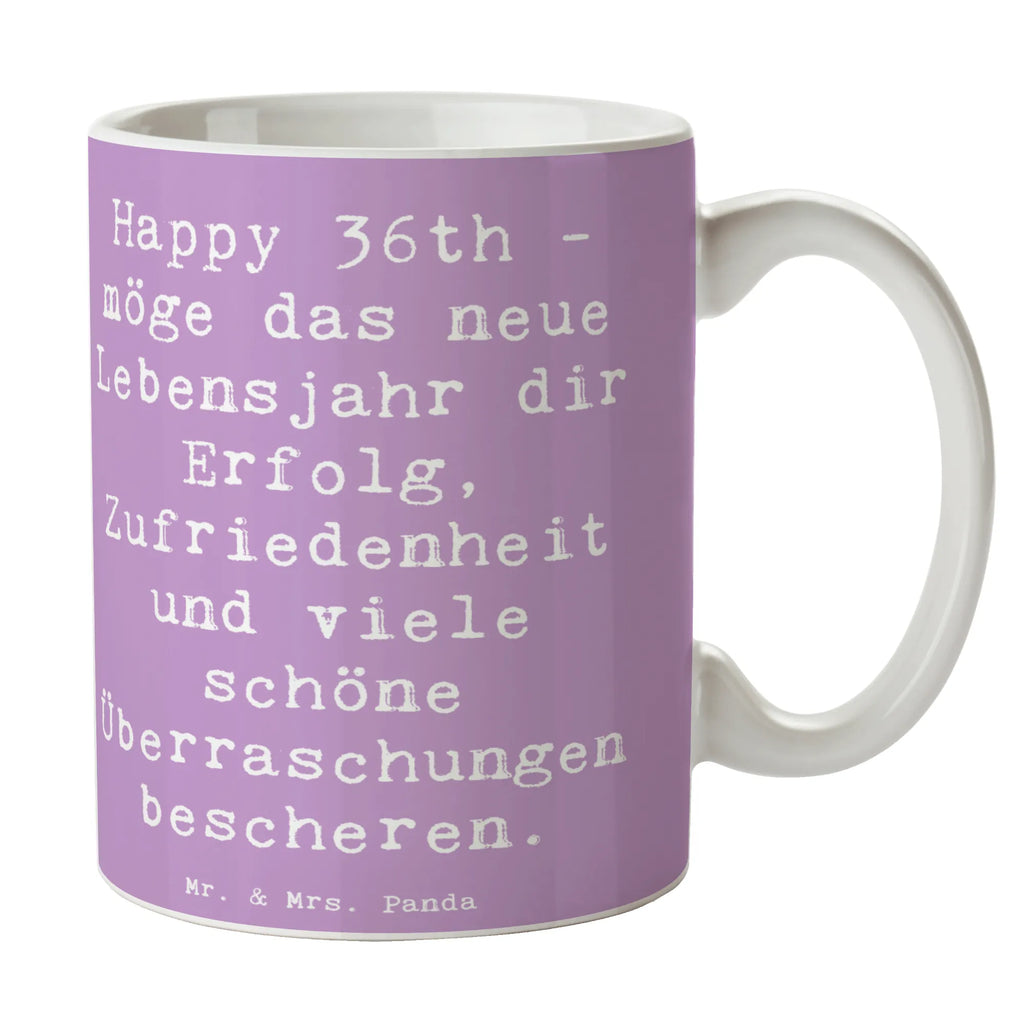 Tasse Spruch 36. Geburtstag Segen Tasse, Kaffeetasse, Teetasse, Becher, Kaffeebecher, Teebecher, Keramiktasse, Porzellantasse, Büro Tasse, Geschenk Tasse, Tasse Sprüche, Tasse Motive, Kaffeetassen, Tasse bedrucken, Designer Tasse, Cappuccino Tassen, Schöne Teetassen, Geburtstag, Geburtstagsgeschenk, Geschenk