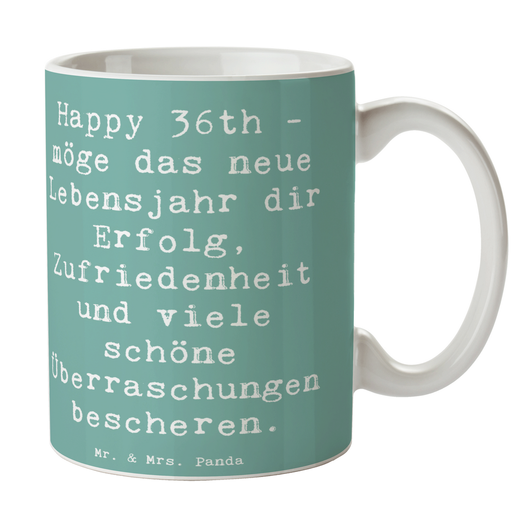 Tasse Spruch 36. Geburtstag Segen Tasse, Kaffeetasse, Teetasse, Becher, Kaffeebecher, Teebecher, Keramiktasse, Porzellantasse, Büro Tasse, Geschenk Tasse, Tasse Sprüche, Tasse Motive, Kaffeetassen, Tasse bedrucken, Designer Tasse, Cappuccino Tassen, Schöne Teetassen, Geburtstag, Geburtstagsgeschenk, Geschenk