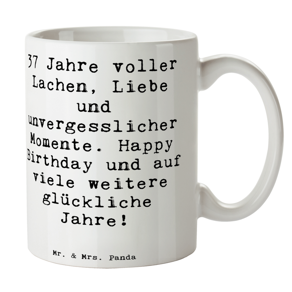 Tasse Spruch 37. Geburtstag Tasse, Kaffeetasse, Teetasse, Becher, Kaffeebecher, Teebecher, Keramiktasse, Porzellantasse, Büro Tasse, Geschenk Tasse, Tasse Sprüche, Tasse Motive, Kaffeetassen, Tasse bedrucken, Designer Tasse, Cappuccino Tassen, Schöne Teetassen, Geburtstag, Geburtstagsgeschenk, Geschenk