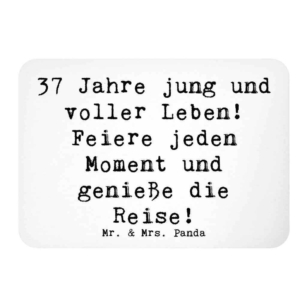 Magnet Spruch 37. Geburtstag Lebensfreude Kühlschrankmagnet, Pinnwandmagnet, Souvenir Magnet, Motivmagnete, Dekomagnet, Whiteboard Magnet, Notiz Magnet, Kühlschrank Dekoration, Geburtstag, Geburtstagsgeschenk, Geschenk