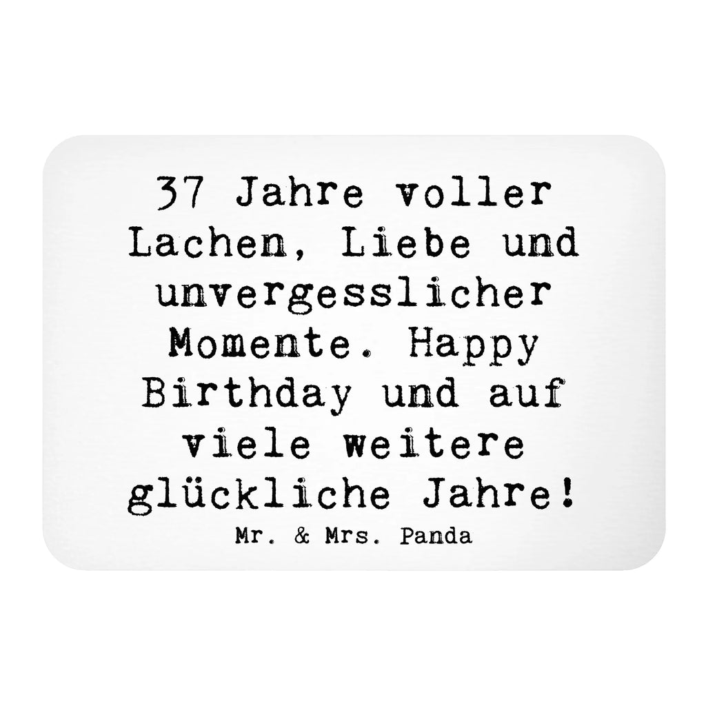 Magnet Spruch 37. Geburtstag Kühlschrankmagnet, Pinnwandmagnet, Souvenir Magnet, Motivmagnete, Dekomagnet, Whiteboard Magnet, Notiz Magnet, Kühlschrank Dekoration, Geburtstag, Geburtstagsgeschenk, Geschenk