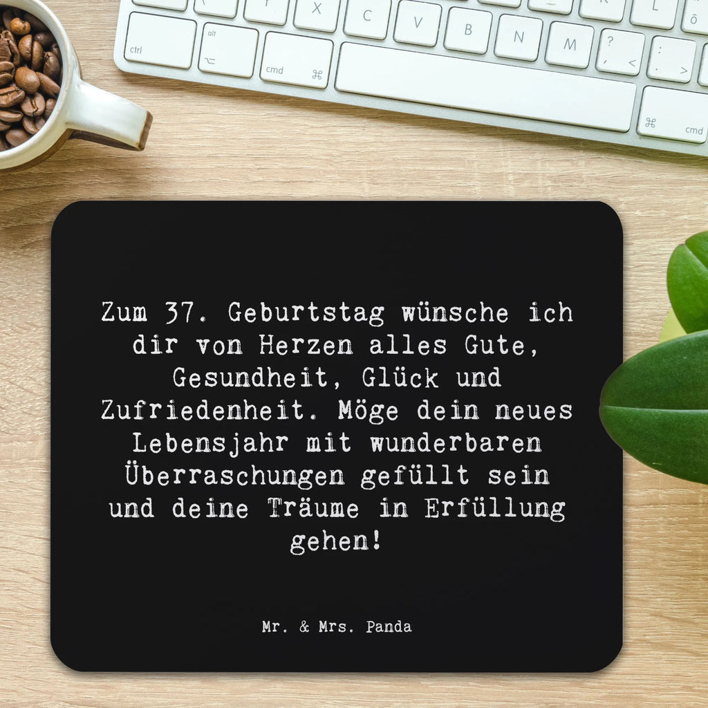 Mauspad Spruch 37. Geburtstag Grüße Mousepad, Computer zubehör, Büroausstattung, PC Zubehör, Arbeitszimmer, Mauspad, Einzigartiges Mauspad, Designer Mauspad, Mausunterlage, Mauspad Büro, Geburtstag, Geburtstagsgeschenk, Geschenk