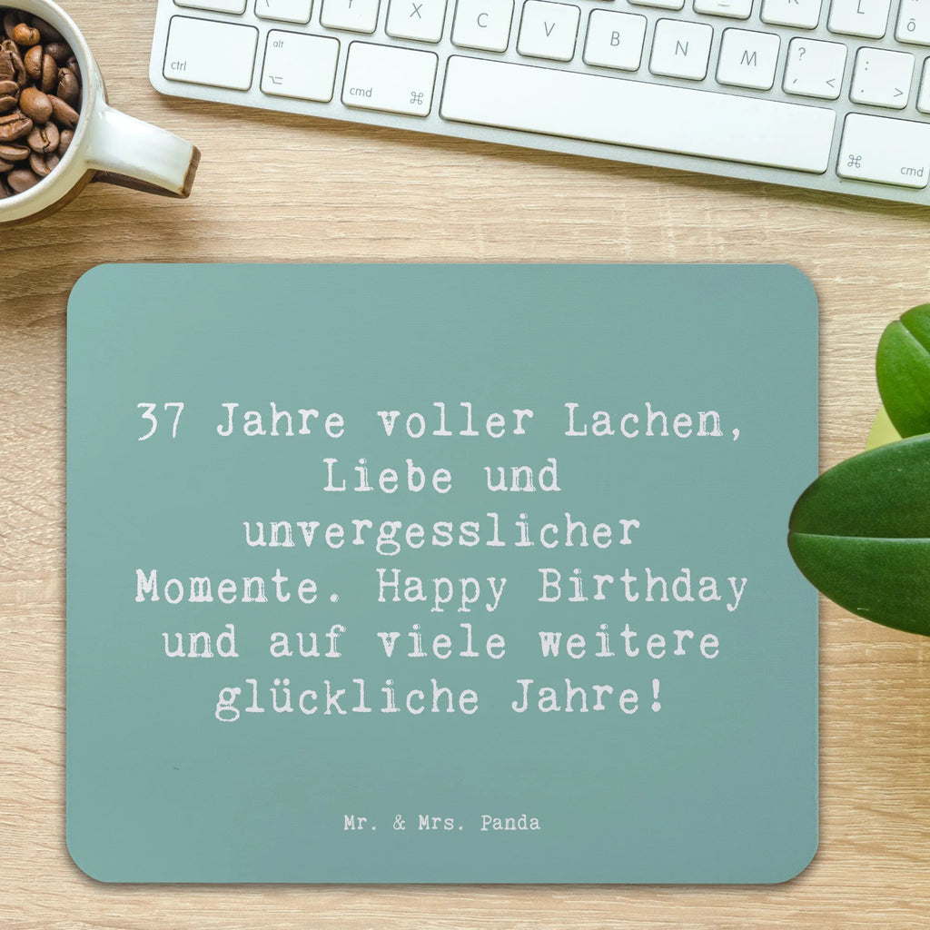 Mauspad Spruch 37. Geburtstag Mousepad, Computer zubehör, Büroausstattung, PC Zubehör, Arbeitszimmer, Mauspad, Einzigartiges Mauspad, Designer Mauspad, Mausunterlage, Mauspad Büro, Geburtstag, Geburtstagsgeschenk, Geschenk