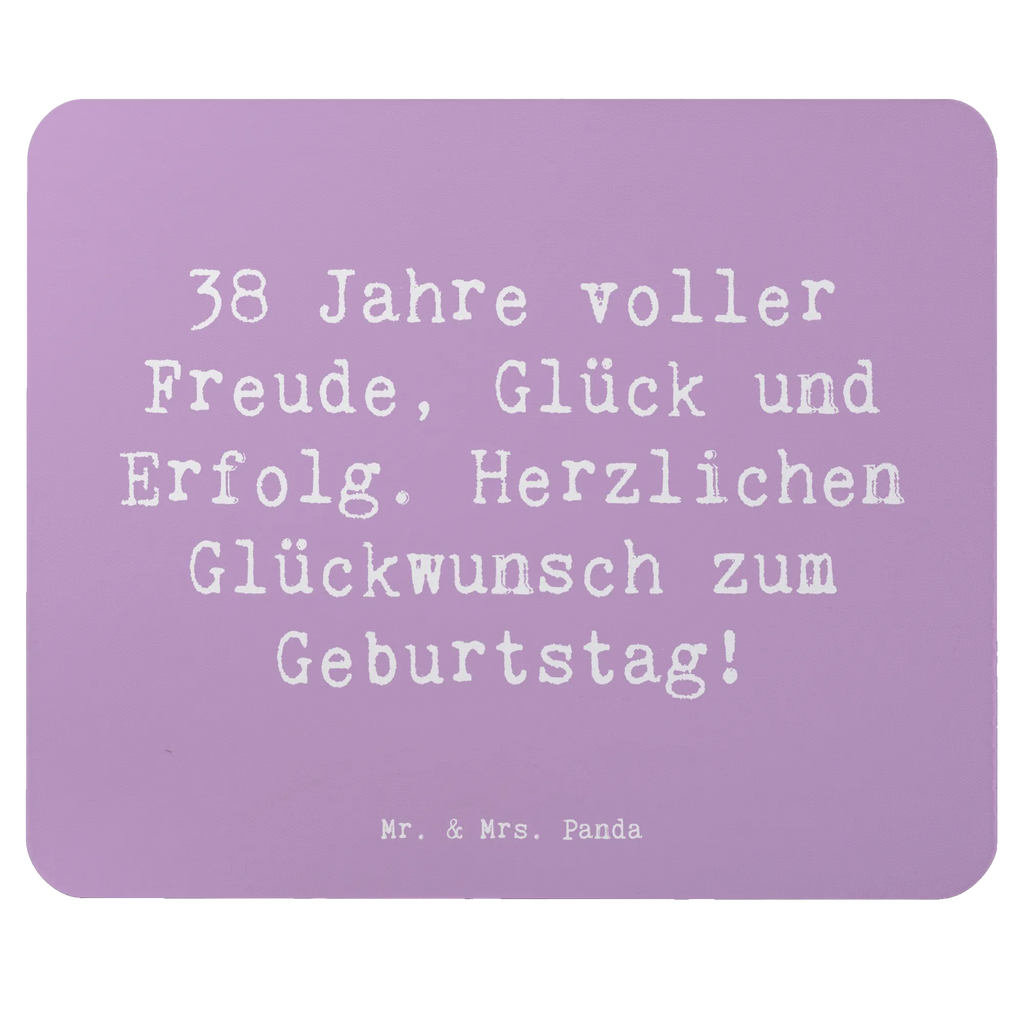 Mauspad Spruch 38. Geburtstag Freude Mousepad, Computer zubehör, Büroausstattung, PC Zubehör, Arbeitszimmer, Mauspad, Einzigartiges Mauspad, Designer Mauspad, Mausunterlage, Mauspad Büro, Geburtstag, Geburtstagsgeschenk, Geschenk