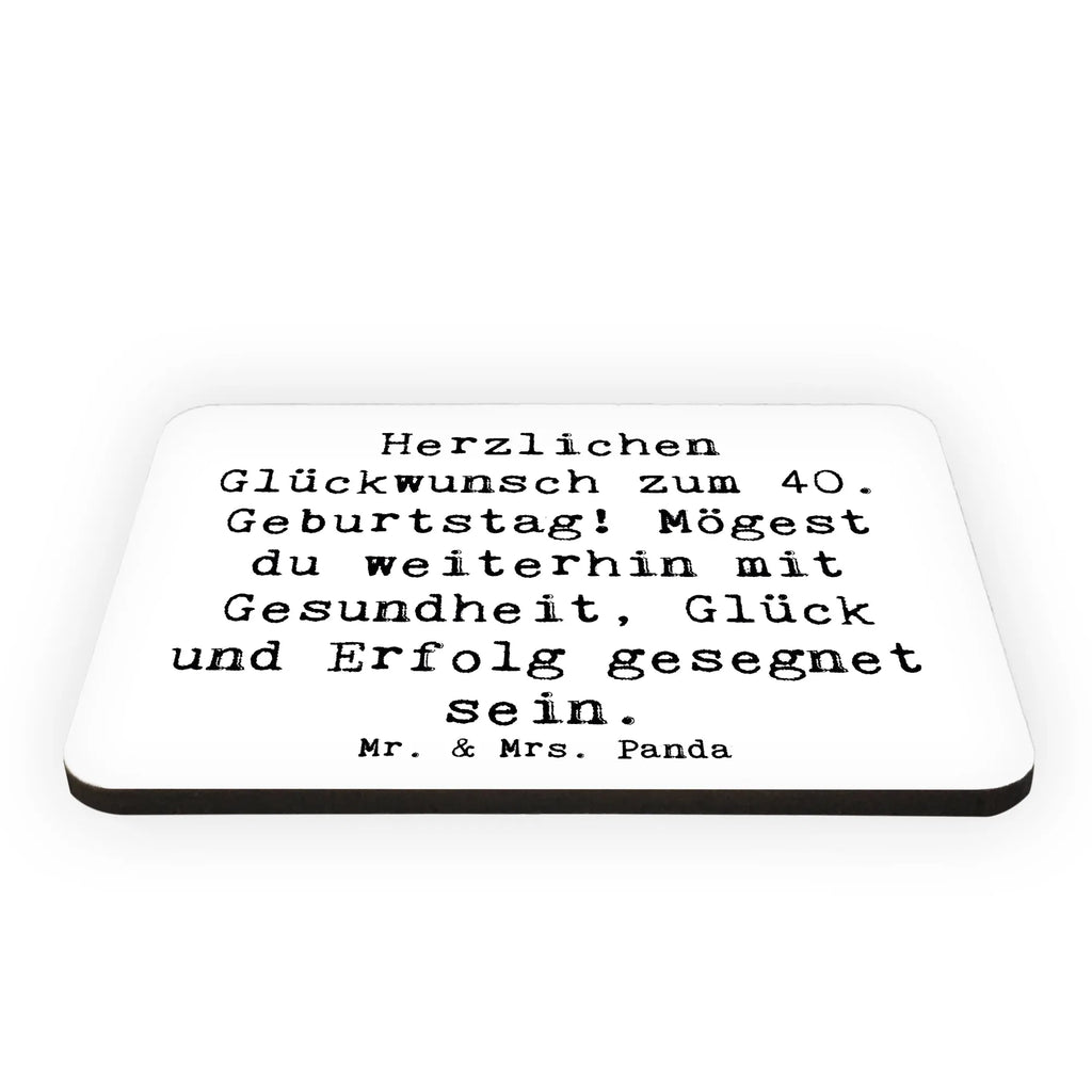 Magnet Spruch 40. Geburtstag Kühlschrankmagnet, Pinnwandmagnet, Souvenir Magnet, Motivmagnete, Dekomagnet, Whiteboard Magnet, Notiz Magnet, Kühlschrank Dekoration, Geburtstag, Geburtstagsgeschenk, Geschenk