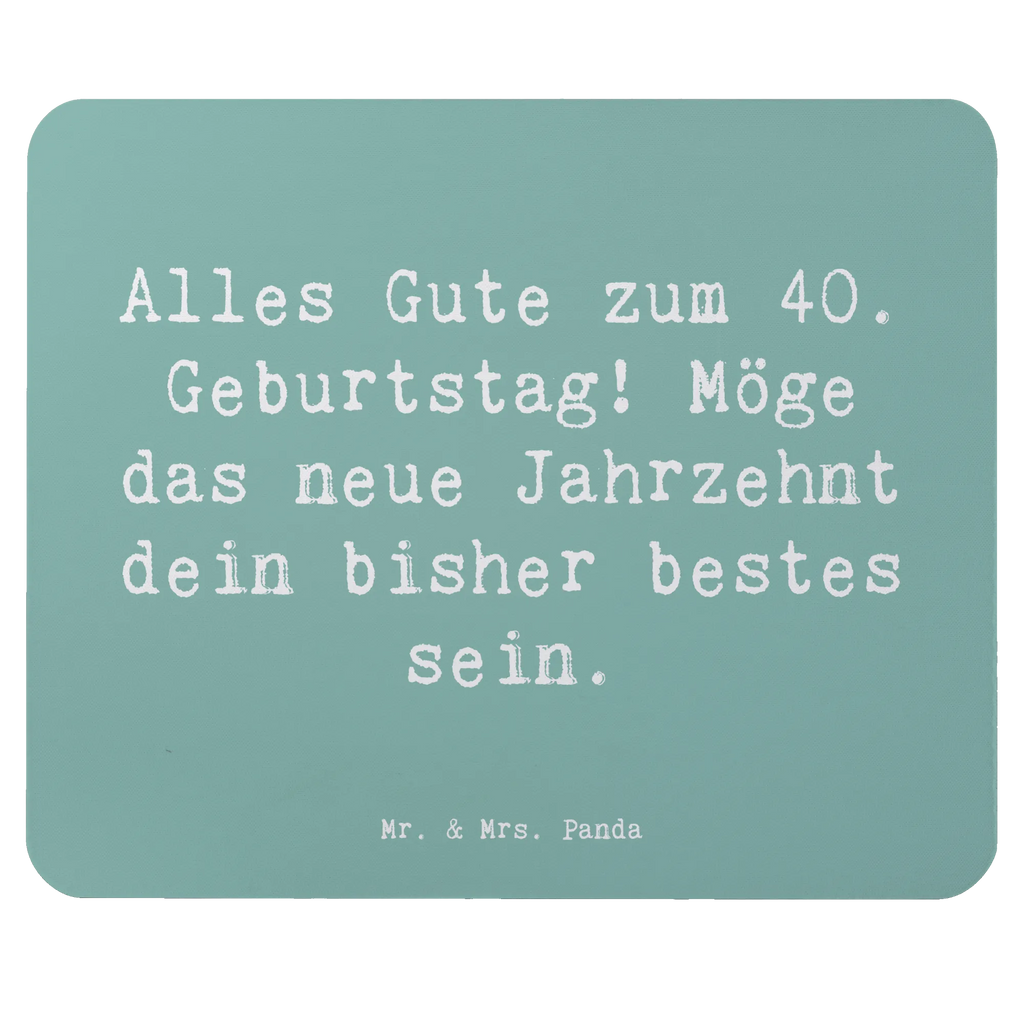 Mauspad Spruch 40. Geburtstag Alles Gute Mousepad, Computer zubehör, Büroausstattung, PC Zubehör, Arbeitszimmer, Mauspad, Einzigartiges Mauspad, Designer Mauspad, Mausunterlage, Mauspad Büro, Geburtstag, Geburtstagsgeschenk, Geschenk