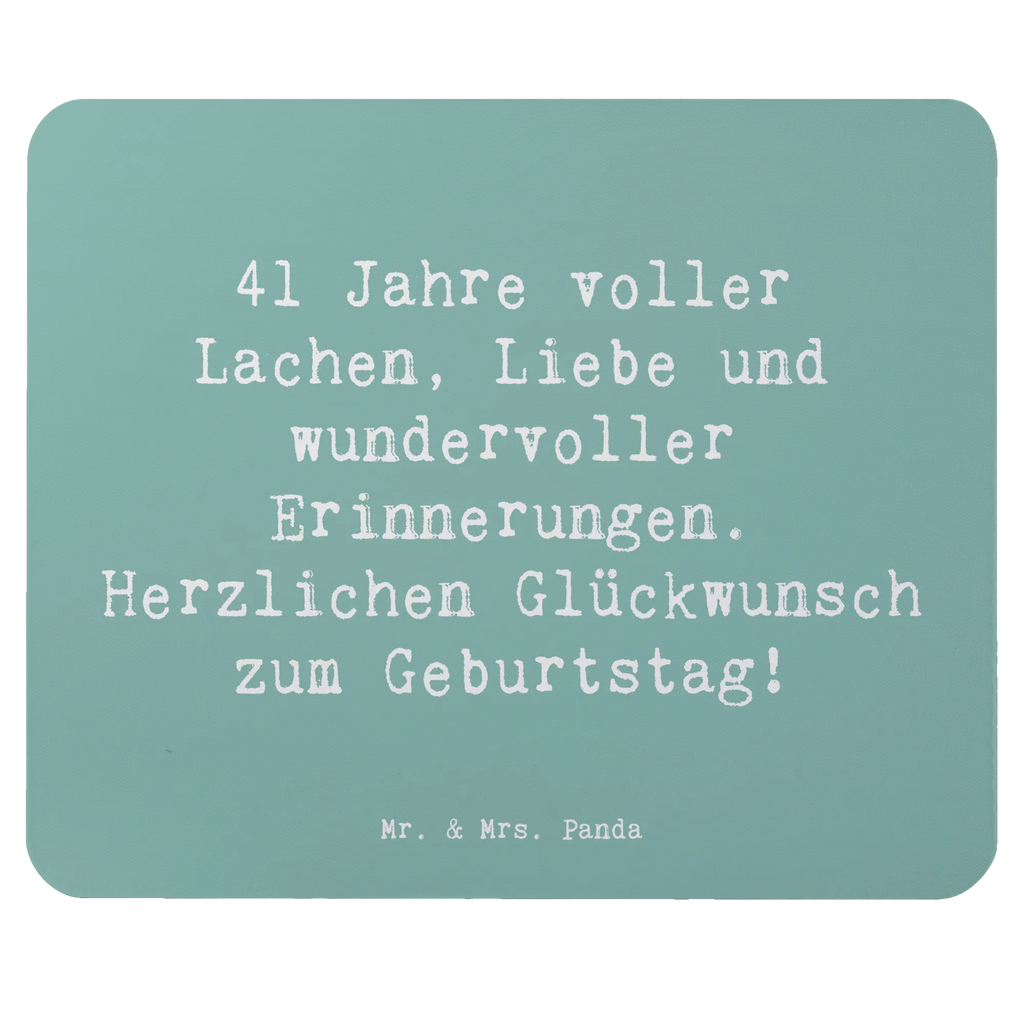 Mauspad Spruch 41. Geburtstag Freude Mousepad, Computer zubehör, Büroausstattung, PC Zubehör, Arbeitszimmer, Mauspad, Einzigartiges Mauspad, Designer Mauspad, Mausunterlage, Mauspad Büro, Geburtstag, Geburtstagsgeschenk, Geschenk