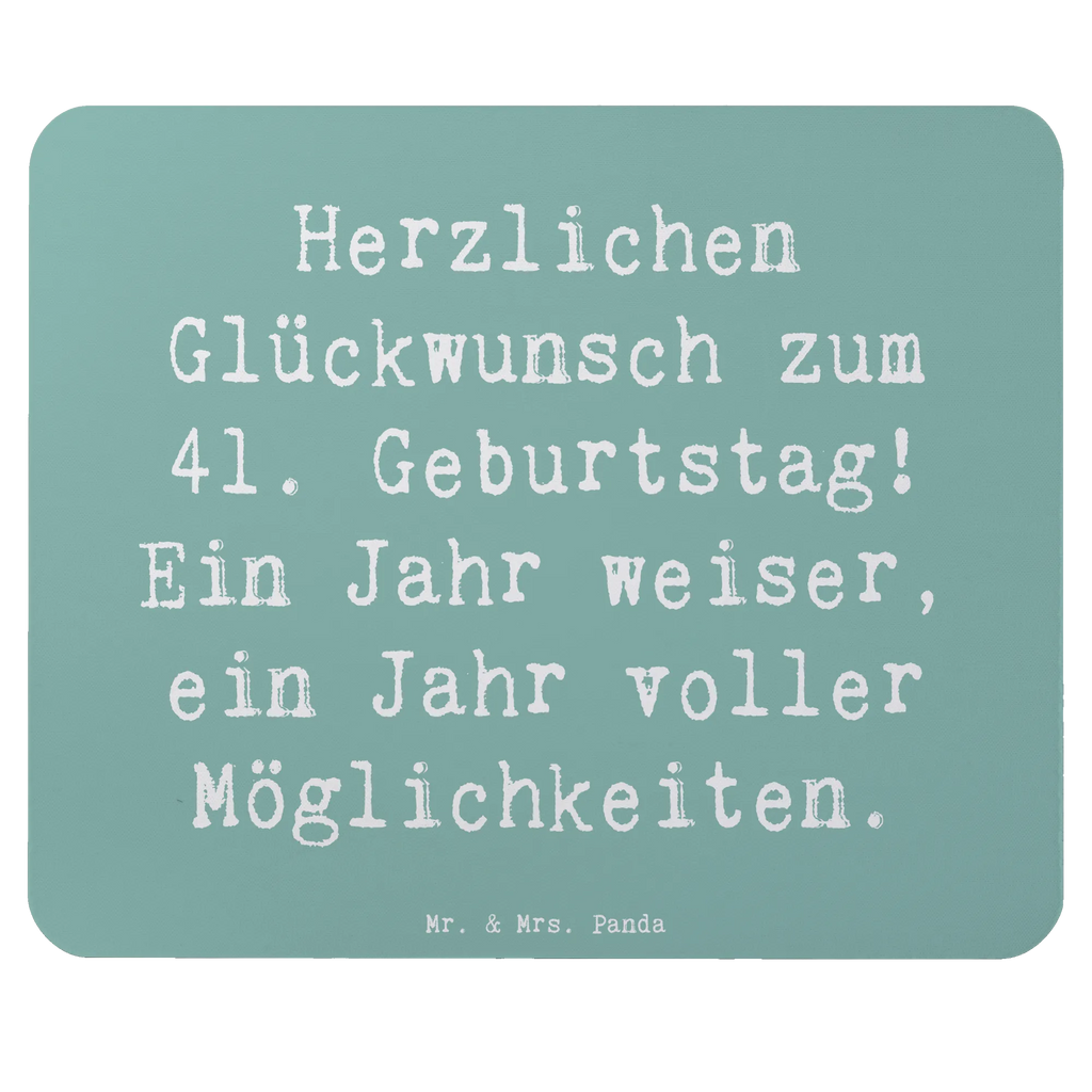 Mauspad Spruch 41. Geburtstag Weisheit Mousepad, Computer zubehör, Büroausstattung, PC Zubehör, Arbeitszimmer, Mauspad, Einzigartiges Mauspad, Designer Mauspad, Mausunterlage, Mauspad Büro, Geburtstag, Geburtstagsgeschenk, Geschenk