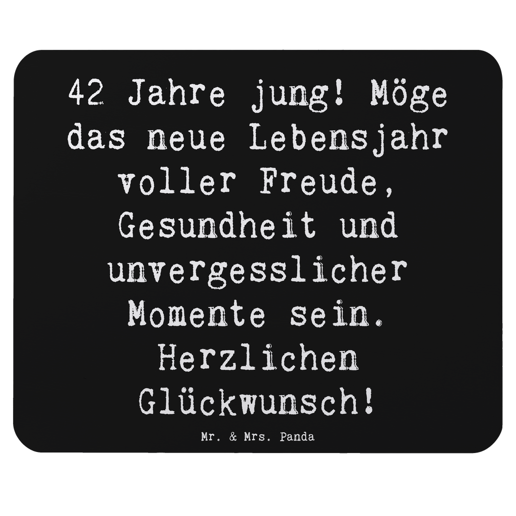 Mauspad Spruch 42. Geburtstag Freude Mousepad, Computer zubehör, Büroausstattung, PC Zubehör, Arbeitszimmer, Mauspad, Einzigartiges Mauspad, Designer Mauspad, Mausunterlage, Mauspad Büro, Geburtstag, Geburtstagsgeschenk, Geschenk