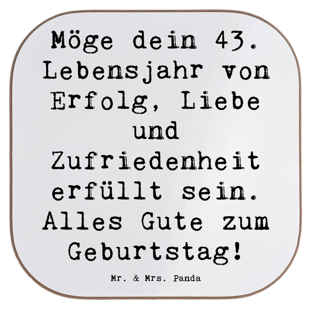 Untersetzer Spruch 43. Geburtstag Glück Untersetzer, Bierdeckel, Glasuntersetzer, Untersetzer Gläser, Getränkeuntersetzer, Untersetzer aus Holz, Untersetzer für Gläser, Korkuntersetzer, Untersetzer Holz, Holzuntersetzer, Tassen Untersetzer, Untersetzer Design, Geburtstag, Geburtstagsgeschenk, Geschenk