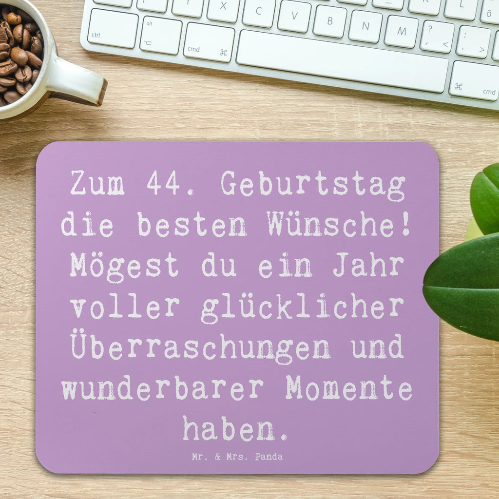 Mauspad Spruch 44. Geburtstag Glückwünsche Mousepad, Computer zubehör, Büroausstattung, PC Zubehör, Arbeitszimmer, Mauspad, Einzigartiges Mauspad, Designer Mauspad, Mausunterlage, Mauspad Büro, Geburtstag, Geburtstagsgeschenk, Geschenk