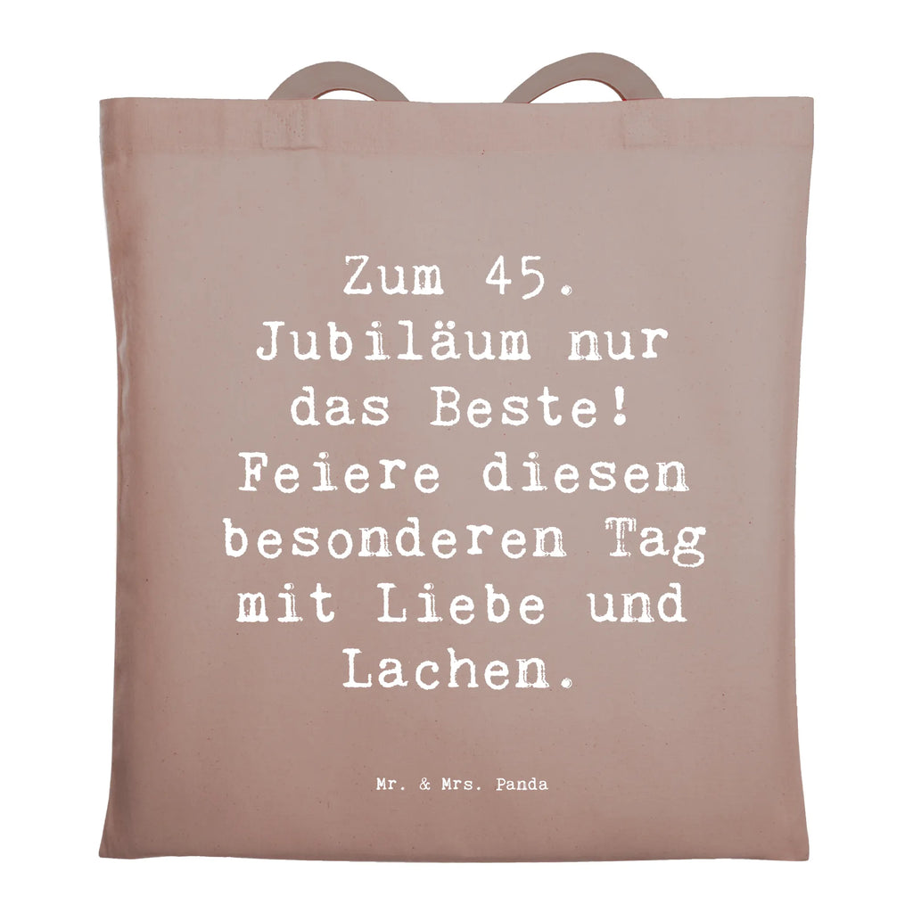 Tragetasche Spruch 45. Geburtstag Feiern Beuteltasche, Beutel, Einkaufstasche, Jutebeutel, Stoffbeutel, Tasche, Shopper, Umhängetasche, Strandtasche, Schultertasche, Stofftasche, Tragetasche, Badetasche, Jutetasche, Einkaufstüte, Laptoptasche, Geburtstag, Geburtstagsgeschenk, Geschenk