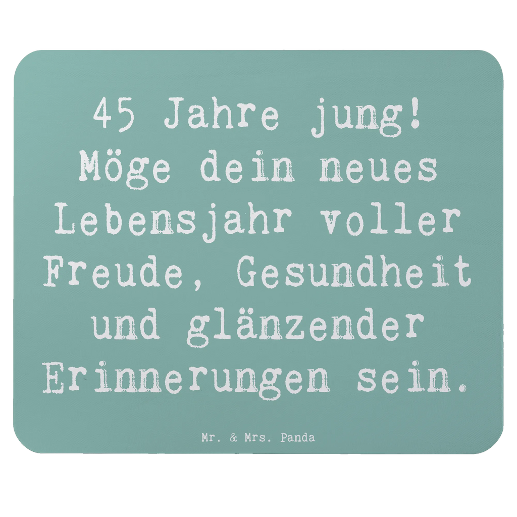 Mauspad Spruch 45. Geburtstag Mousepad, Computer zubehör, Büroausstattung, PC Zubehör, Arbeitszimmer, Mauspad, Einzigartiges Mauspad, Designer Mauspad, Mausunterlage, Mauspad Büro, Geburtstag, Geburtstagsgeschenk, Geschenk