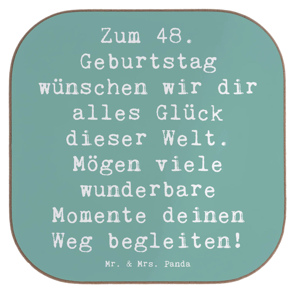 Untersetzer Spruch 48. Geburtstag Glück Untersetzer, Bierdeckel, Glasuntersetzer, Untersetzer Gläser, Getränkeuntersetzer, Untersetzer aus Holz, Untersetzer für Gläser, Korkuntersetzer, Untersetzer Holz, Holzuntersetzer, Tassen Untersetzer, Untersetzer Design, Geburtstag, Geburtstagsgeschenk, Geschenk