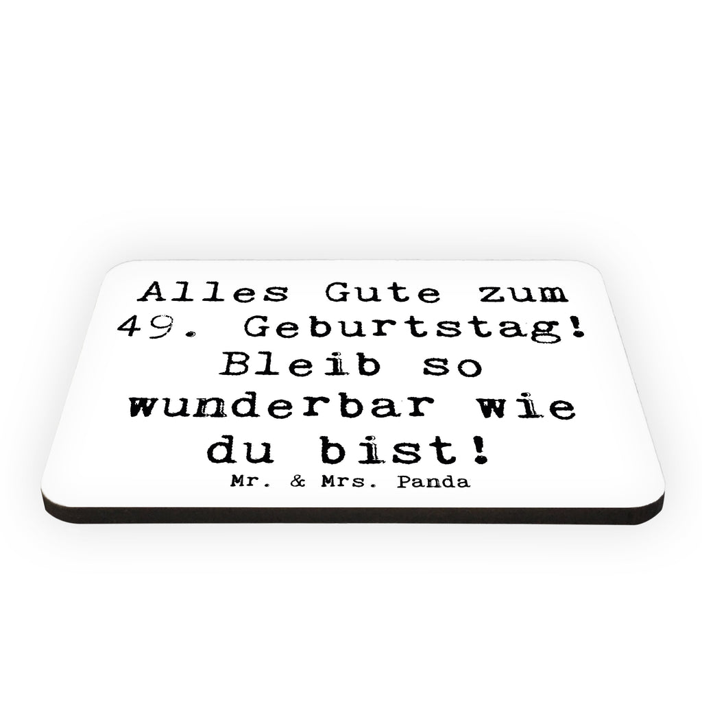 Magnet Spruch 49. Geburtstag Freude Kühlschrankmagnet, Pinnwandmagnet, Souvenir Magnet, Motivmagnete, Dekomagnet, Whiteboard Magnet, Notiz Magnet, Kühlschrank Dekoration, Geburtstag, Geburtstagsgeschenk, Geschenk