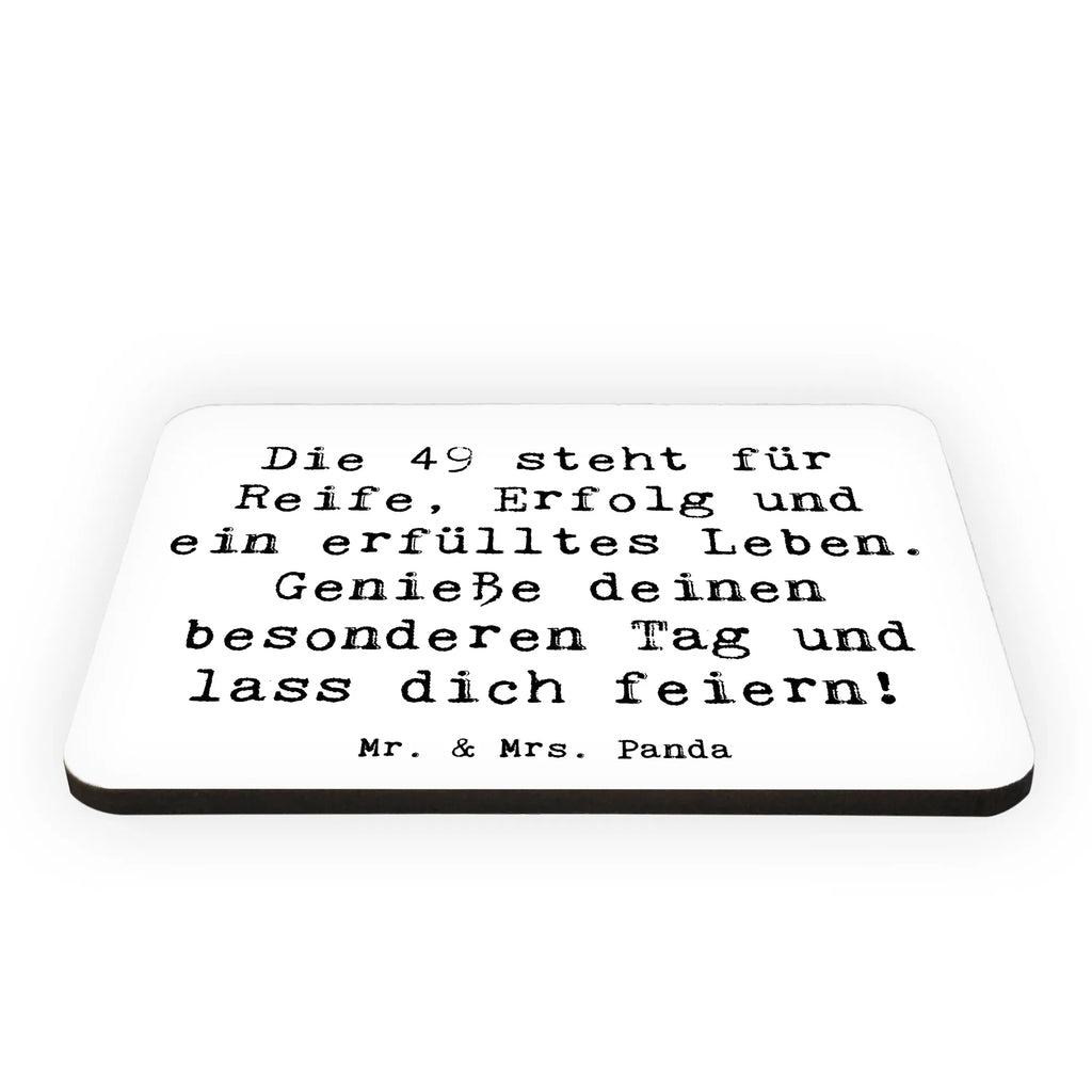 Magnet Spruch 49. Geburtstag Kühlschrankmagnet, Pinnwandmagnet, Souvenir Magnet, Motivmagnete, Dekomagnet, Whiteboard Magnet, Notiz Magnet, Kühlschrank Dekoration, Geburtstag, Geburtstagsgeschenk, Geschenk