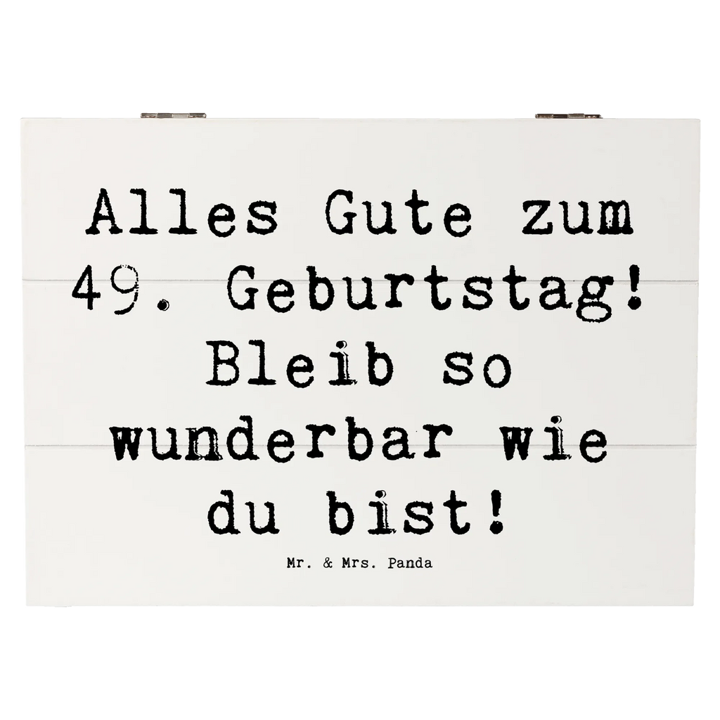 Holzkiste Spruch 49. Geburtstag Freude Holzkiste, Kiste, Schatzkiste, Truhe, Schatulle, XXL, Erinnerungsbox, Erinnerungskiste, Dekokiste, Aufbewahrungsbox, Geschenkbox, Geschenkdose, Geburtstag, Geburtstagsgeschenk, Geschenk