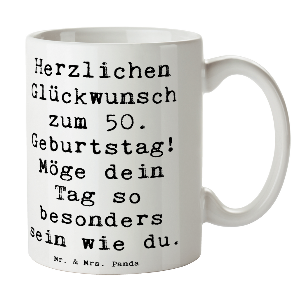 Tasse Spruch 50. Geburtstag Freude Tasse, Kaffeetasse, Teetasse, Becher, Kaffeebecher, Teebecher, Keramiktasse, Porzellantasse, Büro Tasse, Geschenk Tasse, Tasse Sprüche, Tasse Motive, Kaffeetassen, Tasse bedrucken, Designer Tasse, Cappuccino Tassen, Schöne Teetassen, Geburtstag, Geburtstagsgeschenk, Geschenk