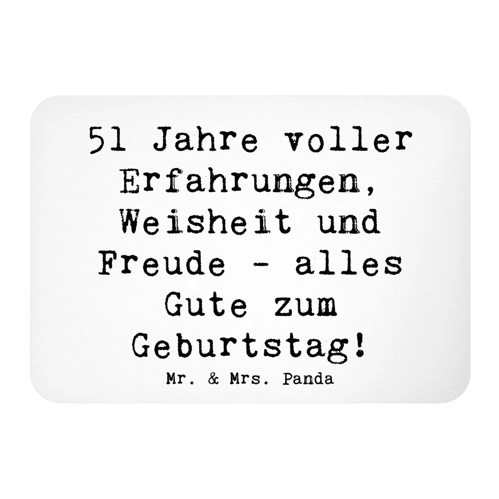 Magnet Spruch 51. Geburtstag Kühlschrankmagnet, Pinnwandmagnet, Souvenir Magnet, Motivmagnete, Dekomagnet, Whiteboard Magnet, Notiz Magnet, Kühlschrank Dekoration, Geburtstag, Geburtstagsgeschenk, Geschenk