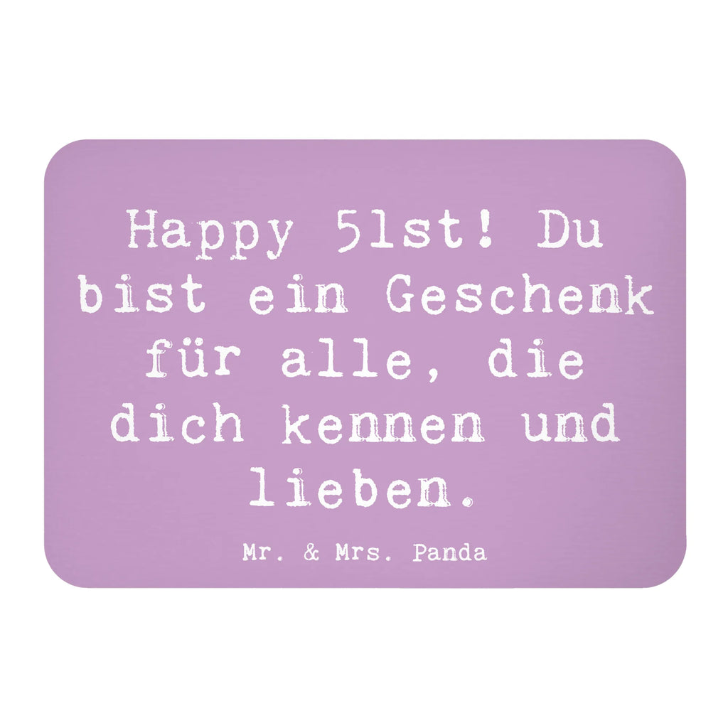 Magnet Spruch 51. Geburtstag Geschenk Kühlschrankmagnet, Pinnwandmagnet, Souvenir Magnet, Motivmagnete, Dekomagnet, Whiteboard Magnet, Notiz Magnet, Kühlschrank Dekoration, Geburtstag, Geburtstagsgeschenk, Geschenk