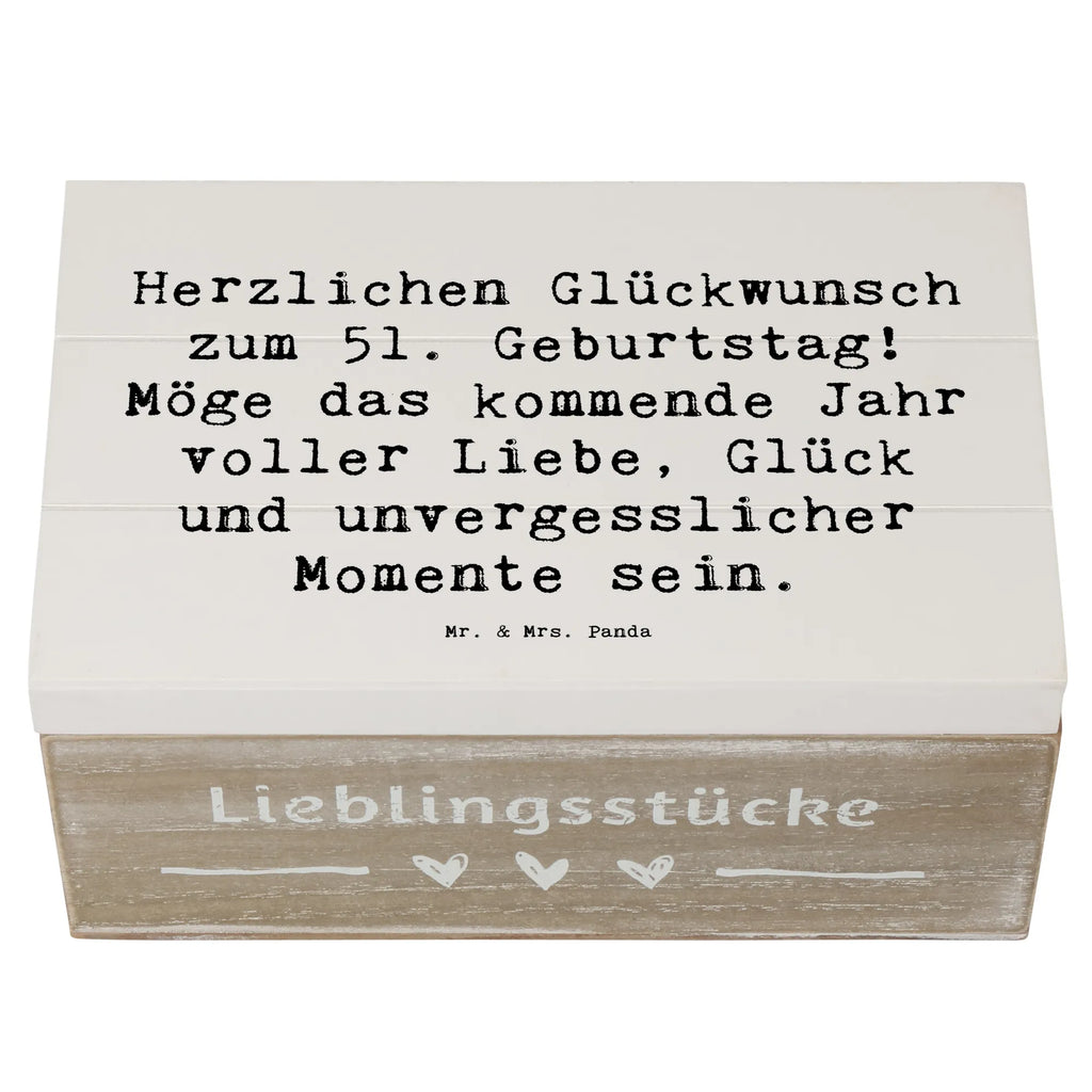 Holzkiste Spruch 51. Geburtstag Holzkiste, Kiste, Schatzkiste, Truhe, Schatulle, XXL, Erinnerungsbox, Erinnerungskiste, Dekokiste, Aufbewahrungsbox, Geschenkbox, Geschenkdose, Geburtstag, Geburtstagsgeschenk, Geschenk