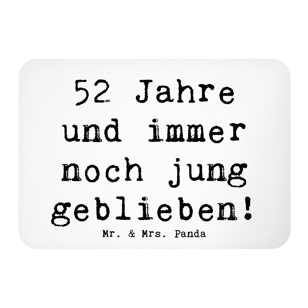 Magnet Spruch 52. Geburtstag Jung geblieben Kühlschrankmagnet, Pinnwandmagnet, Souvenir Magnet, Motivmagnete, Dekomagnet, Whiteboard Magnet, Notiz Magnet, Kühlschrank Dekoration, Geburtstag, Geburtstagsgeschenk, Geschenk