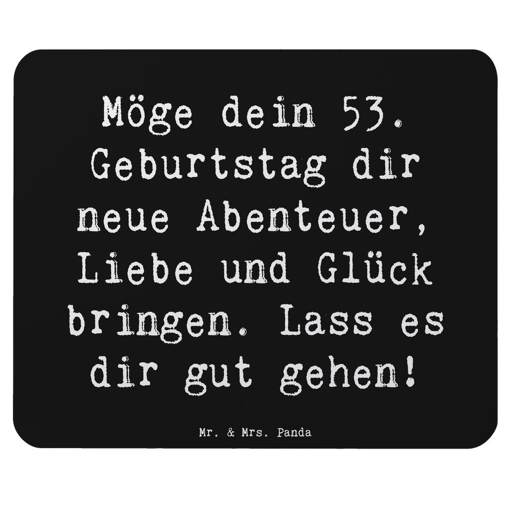 Mauspad Spruch 53. Geburtstag Abenteuer Mousepad, Computer zubehör, Büroausstattung, PC Zubehör, Arbeitszimmer, Mauspad, Einzigartiges Mauspad, Designer Mauspad, Mausunterlage, Mauspad Büro, Geburtstag, Geburtstagsgeschenk, Geschenk