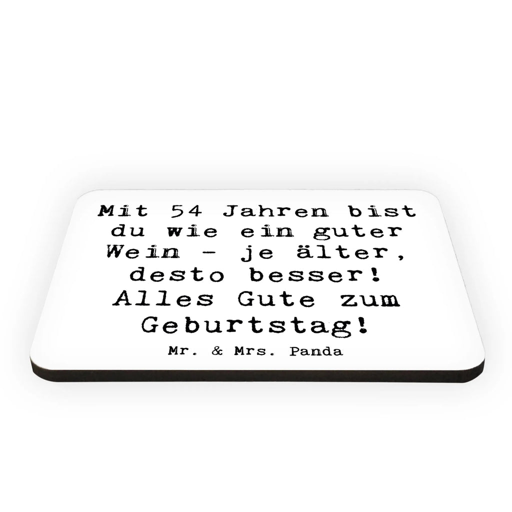 Magnet Spruch 54. Geburtstag Wein Kühlschrankmagnet, Pinnwandmagnet, Souvenir Magnet, Motivmagnete, Dekomagnet, Whiteboard Magnet, Notiz Magnet, Kühlschrank Dekoration, Geburtstag, Geburtstagsgeschenk, Geschenk