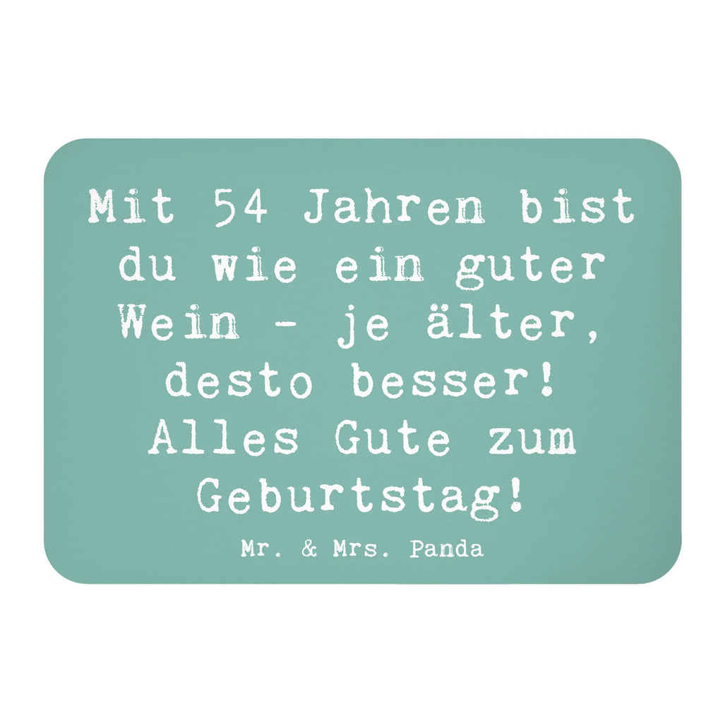 Magnet Spruch 54. Geburtstag Wein Kühlschrankmagnet, Pinnwandmagnet, Souvenir Magnet, Motivmagnete, Dekomagnet, Whiteboard Magnet, Notiz Magnet, Kühlschrank Dekoration, Geburtstag, Geburtstagsgeschenk, Geschenk