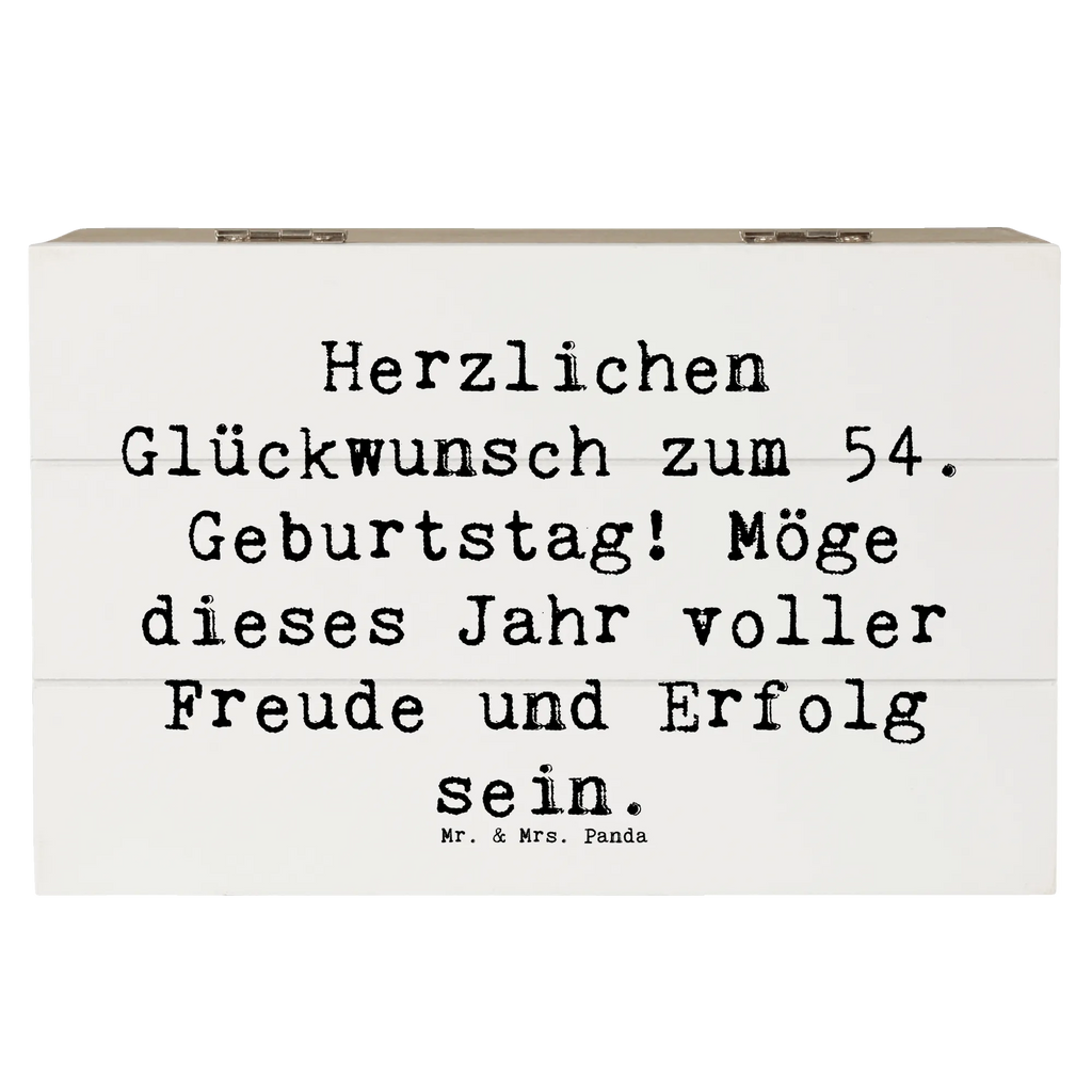 Holzkiste Spruch 54. Geburtstag Freude Erfolg Holzkiste, Kiste, Schatzkiste, Truhe, Schatulle, XXL, Erinnerungsbox, Erinnerungskiste, Dekokiste, Aufbewahrungsbox, Geschenkbox, Geschenkdose, Geburtstag, Geburtstagsgeschenk, Geschenk