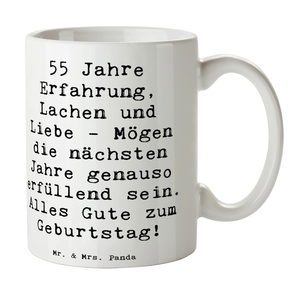 Tasse Spruch 55. Geburtstag Erfüllung Tasse, Kaffeetasse, Teetasse, Becher, Kaffeebecher, Teebecher, Keramiktasse, Porzellantasse, Büro Tasse, Geschenk Tasse, Tasse Sprüche, Tasse Motive, Kaffeetassen, Tasse bedrucken, Designer Tasse, Cappuccino Tassen, Schöne Teetassen, Geburtstag, Geburtstagsgeschenk, Geschenk