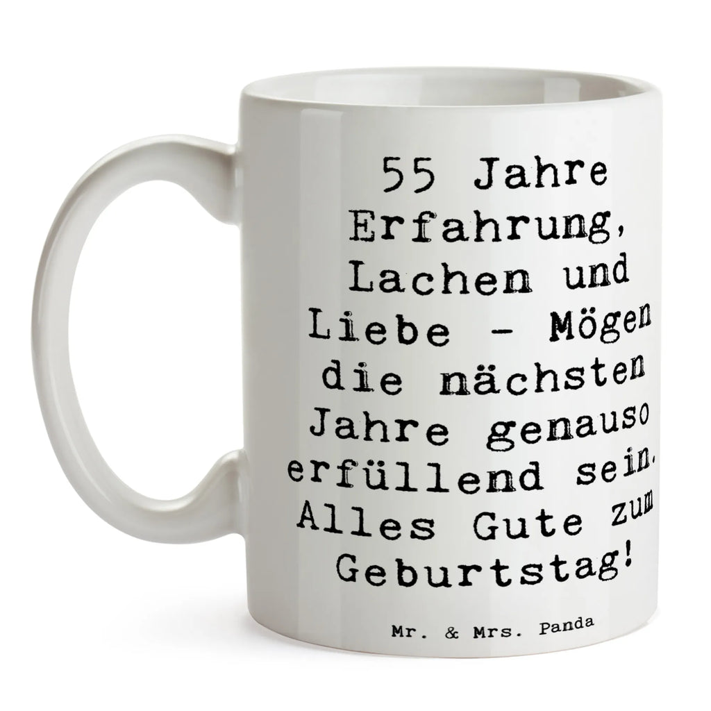 Tasse Spruch 55. Geburtstag Erfüllung Tasse, Kaffeetasse, Teetasse, Becher, Kaffeebecher, Teebecher, Keramiktasse, Porzellantasse, Büro Tasse, Geschenk Tasse, Tasse Sprüche, Tasse Motive, Kaffeetassen, Tasse bedrucken, Designer Tasse, Cappuccino Tassen, Schöne Teetassen, Geburtstag, Geburtstagsgeschenk, Geschenk