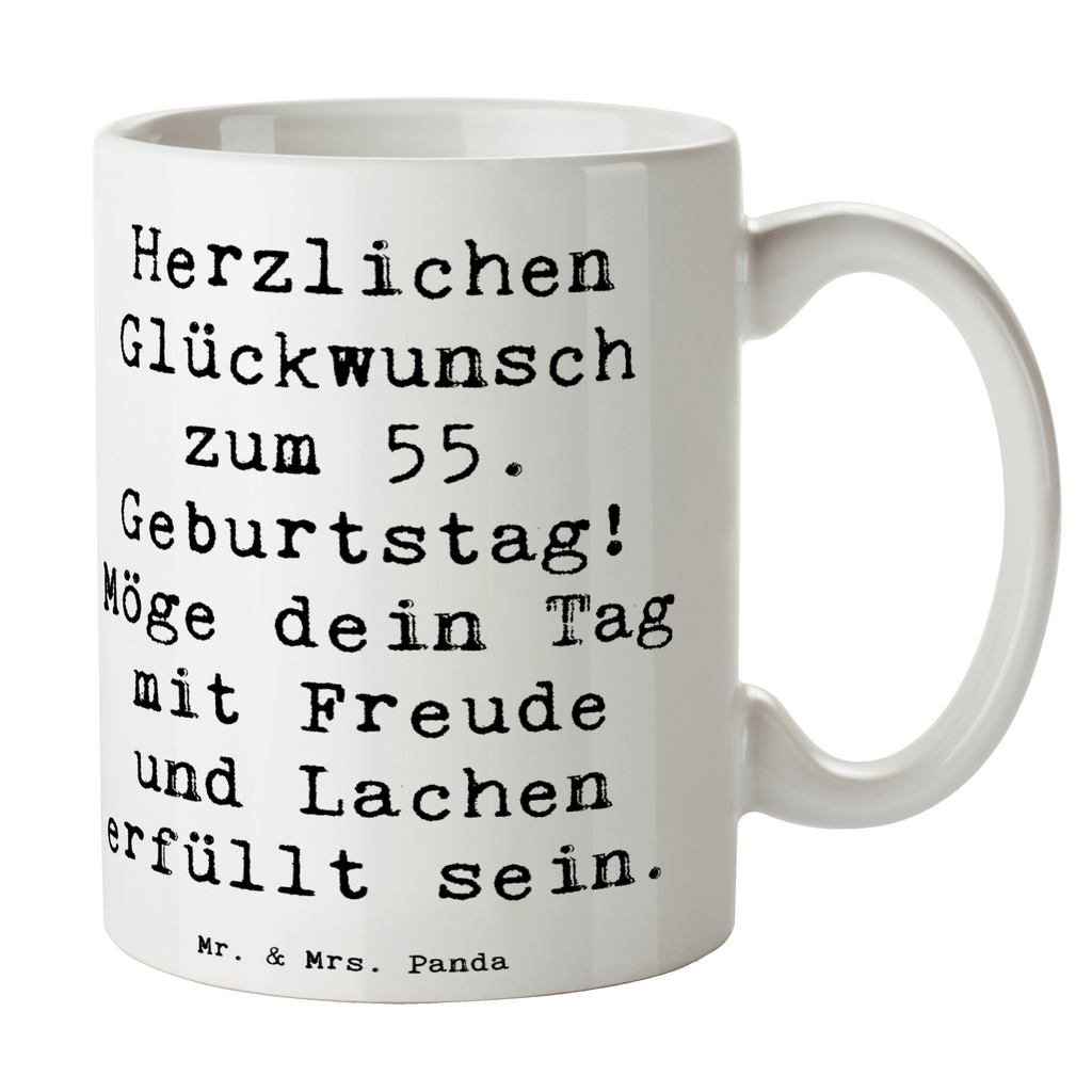 Tasse Spruch 55. Geburtstag Glückwunsch Tasse, Kaffeetasse, Teetasse, Becher, Kaffeebecher, Teebecher, Keramiktasse, Porzellantasse, Büro Tasse, Geschenk Tasse, Tasse Sprüche, Tasse Motive, Kaffeetassen, Tasse bedrucken, Designer Tasse, Cappuccino Tassen, Schöne Teetassen, Geburtstag, Geburtstagsgeschenk, Geschenk