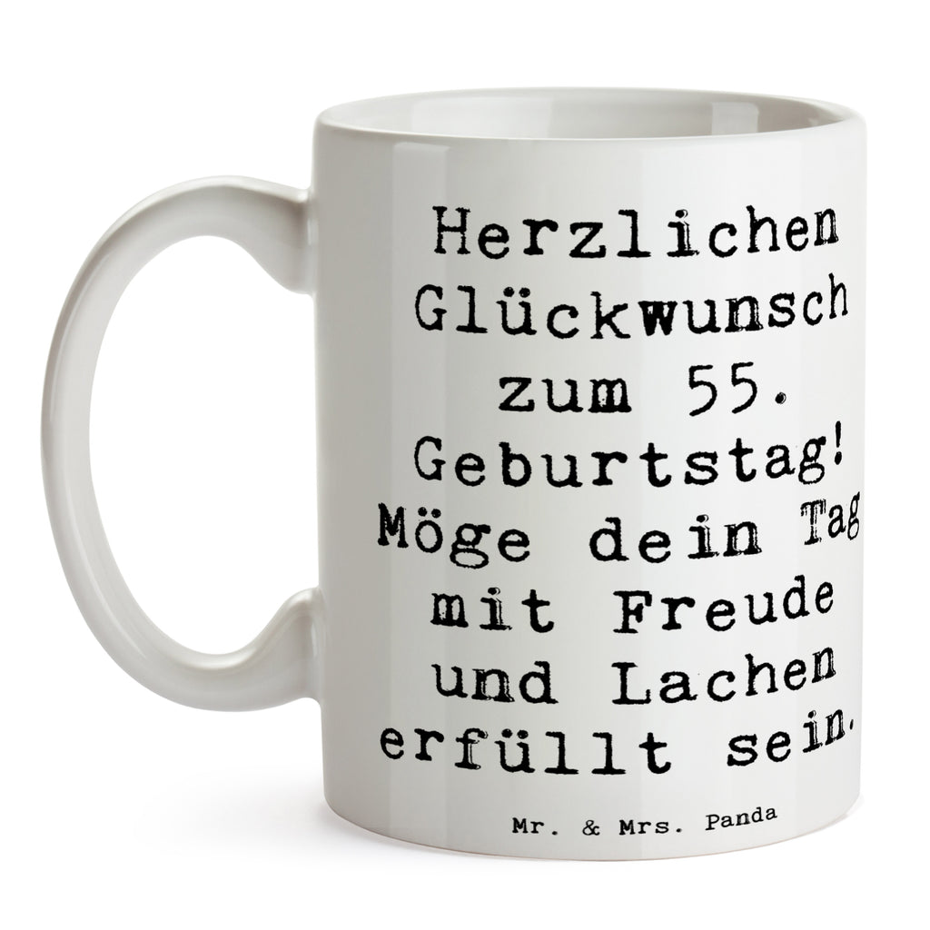 Tasse Spruch 55. Geburtstag Glückwunsch Tasse, Kaffeetasse, Teetasse, Becher, Kaffeebecher, Teebecher, Keramiktasse, Porzellantasse, Büro Tasse, Geschenk Tasse, Tasse Sprüche, Tasse Motive, Kaffeetassen, Tasse bedrucken, Designer Tasse, Cappuccino Tassen, Schöne Teetassen, Geburtstag, Geburtstagsgeschenk, Geschenk