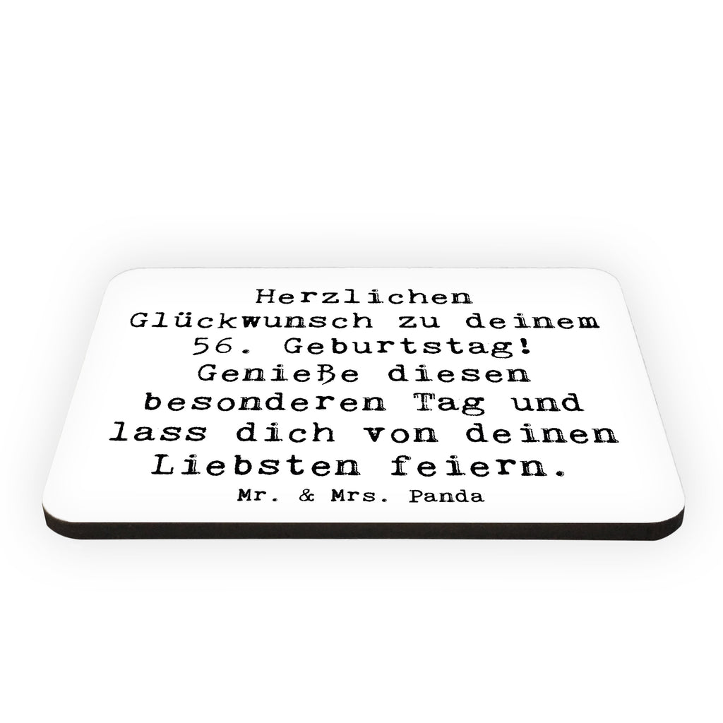 Magnet Spruch 56. Geburtstag Kühlschrankmagnet, Pinnwandmagnet, Souvenir Magnet, Motivmagnete, Dekomagnet, Whiteboard Magnet, Notiz Magnet, Kühlschrank Dekoration, Geburtstag, Geburtstagsgeschenk, Geschenk