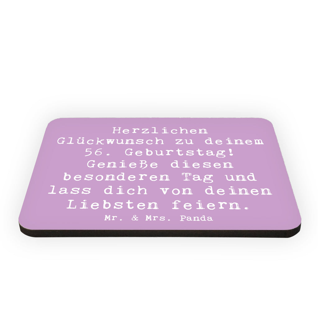 Magnet Spruch 56. Geburtstag Kühlschrankmagnet, Pinnwandmagnet, Souvenir Magnet, Motivmagnete, Dekomagnet, Whiteboard Magnet, Notiz Magnet, Kühlschrank Dekoration, Geburtstag, Geburtstagsgeschenk, Geschenk