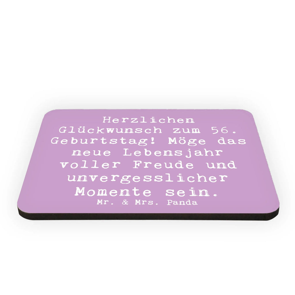 Magnet Spruch 56. Geburtstag Freude Kühlschrankmagnet, Pinnwandmagnet, Souvenir Magnet, Motivmagnete, Dekomagnet, Whiteboard Magnet, Notiz Magnet, Kühlschrank Dekoration, Geburtstag, Geburtstagsgeschenk, Geschenk