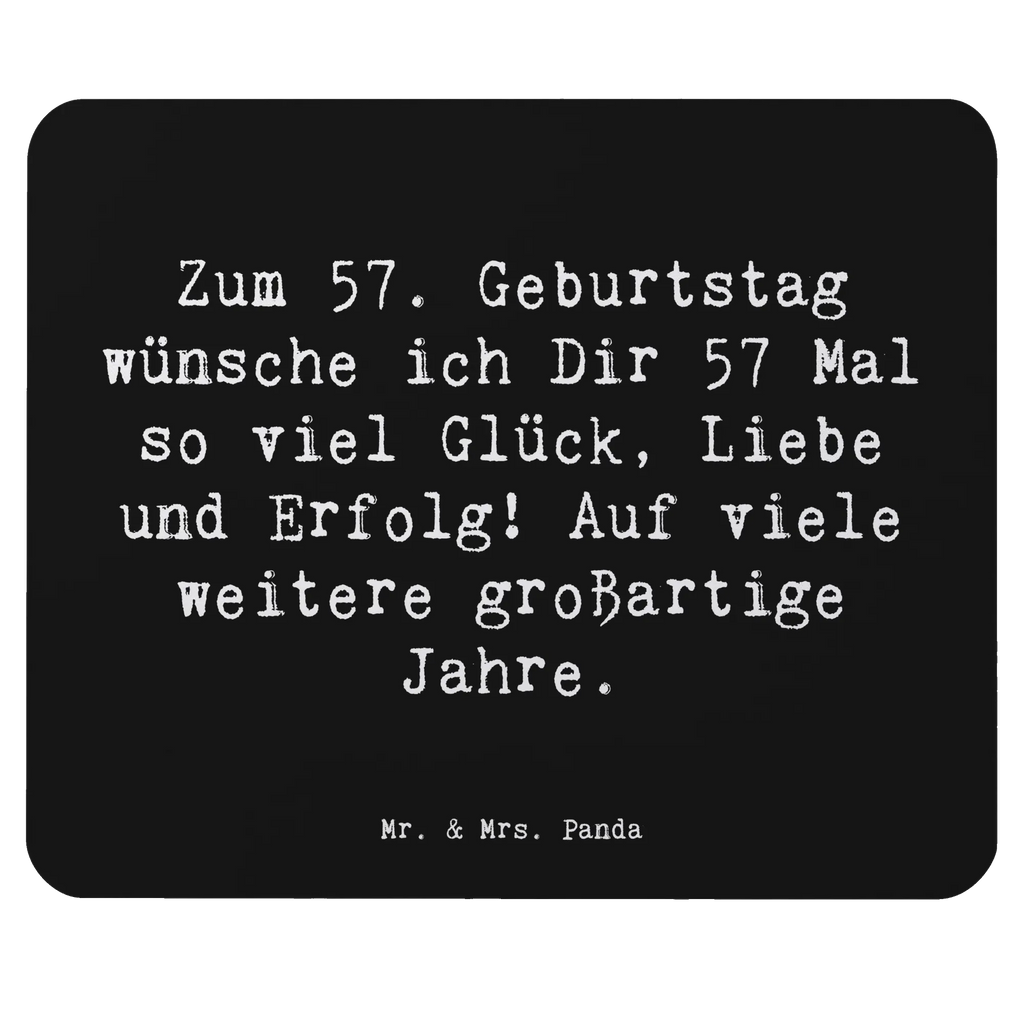 Mauspad Spruch 57. Geburtstag Glück Mousepad, Computer zubehör, Büroausstattung, PC Zubehör, Arbeitszimmer, Mauspad, Einzigartiges Mauspad, Designer Mauspad, Mausunterlage, Mauspad Büro, Geburtstag, Geburtstagsgeschenk, Geschenk