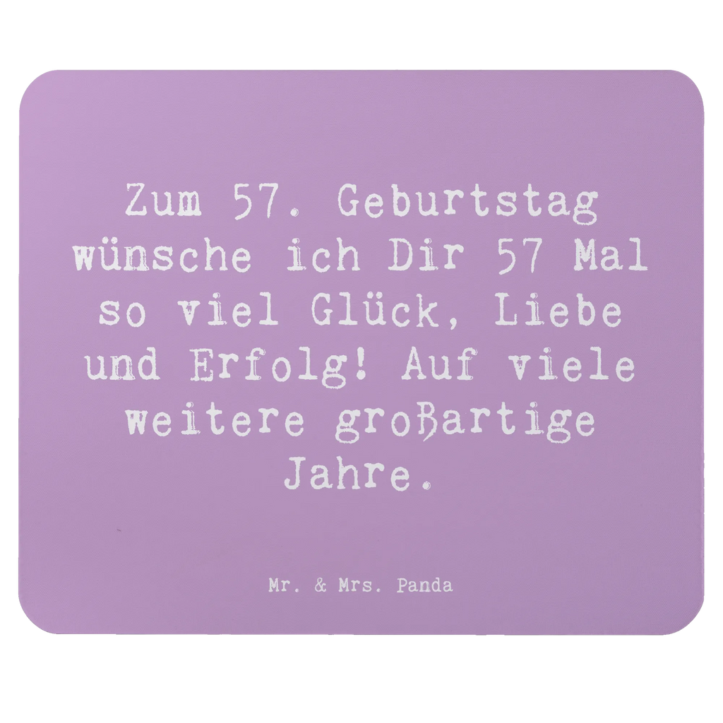 Mauspad Spruch 57. Geburtstag Glück Mousepad, Computer zubehör, Büroausstattung, PC Zubehör, Arbeitszimmer, Mauspad, Einzigartiges Mauspad, Designer Mauspad, Mausunterlage, Mauspad Büro, Geburtstag, Geburtstagsgeschenk, Geschenk