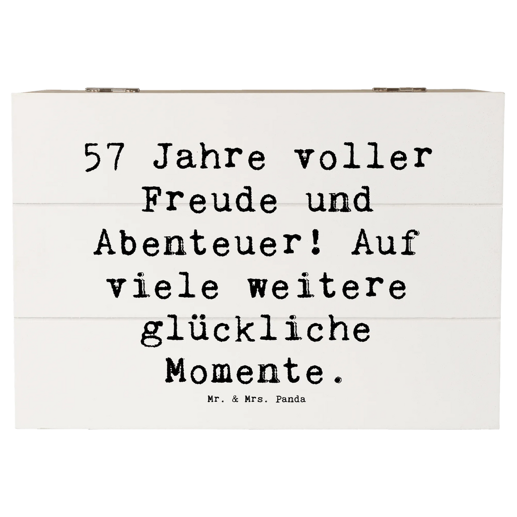 Holzkiste Spruch 57. Geburtstag Freude Holzkiste, Kiste, Schatzkiste, Truhe, Schatulle, XXL, Erinnerungsbox, Erinnerungskiste, Dekokiste, Aufbewahrungsbox, Geschenkbox, Geschenkdose, Geburtstag, Geburtstagsgeschenk, Geschenk