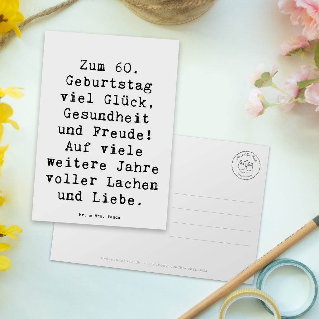 Postkarte Spruch 60. Geburtstag Glück Postkarte, Karte, Geschenkkarte, Grußkarte, Einladung, Ansichtskarte, Geburtstagskarte, Einladungskarte, Dankeskarte, Ansichtskarten, Einladung Geburtstag, Einladungskarten Geburtstag, Geburtstag, Geburtstagsgeschenk, Geschenk