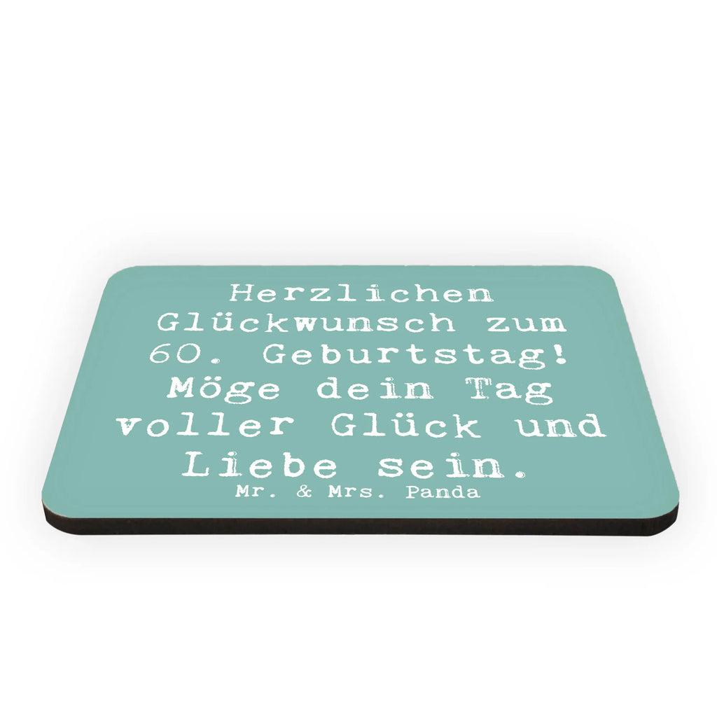 Magnet Spruch 60. Geburtstag Glückwunsch Kühlschrankmagnet, Pinnwandmagnet, Souvenir Magnet, Motivmagnete, Dekomagnet, Whiteboard Magnet, Notiz Magnet, Kühlschrank Dekoration, Geburtstag, Geburtstagsgeschenk, Geschenk