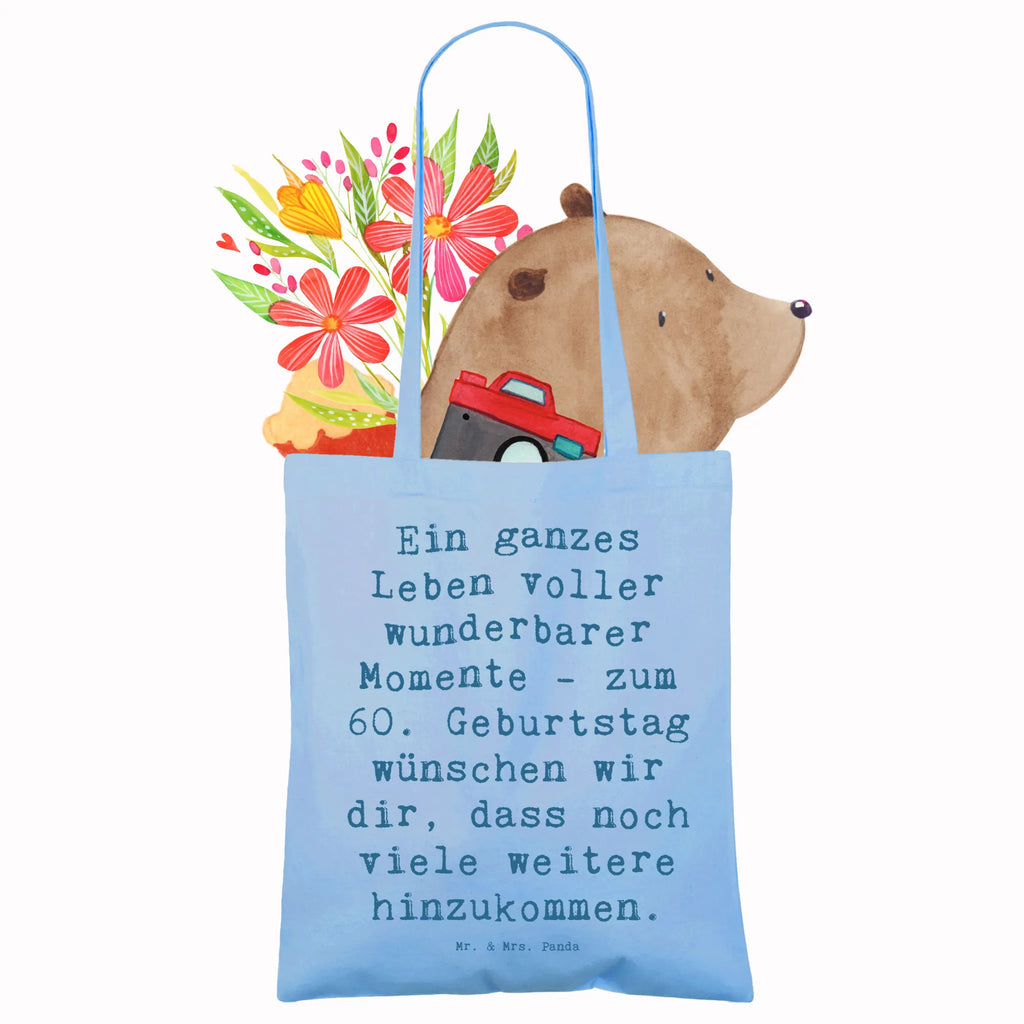 Tragetasche Spruch 60. Geburtstag Momente Beuteltasche, Beutel, Einkaufstasche, Jutebeutel, Stoffbeutel, Tasche, Shopper, Umhängetasche, Strandtasche, Schultertasche, Stofftasche, Tragetasche, Badetasche, Jutetasche, Einkaufstüte, Laptoptasche, Geburtstag, Geburtstagsgeschenk, Geschenk