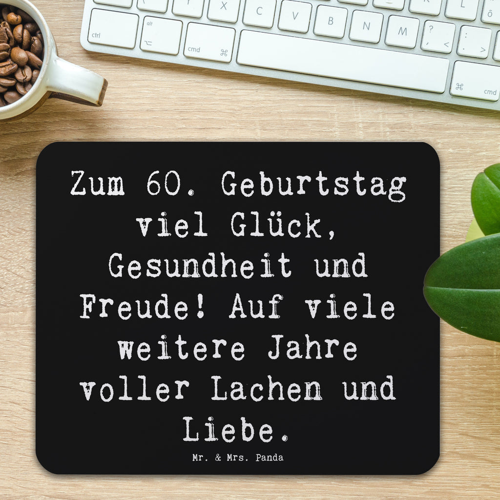 Mauspad Spruch 60. Geburtstag Glück Mousepad, Computer zubehör, Büroausstattung, PC Zubehör, Arbeitszimmer, Mauspad, Einzigartiges Mauspad, Designer Mauspad, Mausunterlage, Mauspad Büro, Geburtstag, Geburtstagsgeschenk, Geschenk